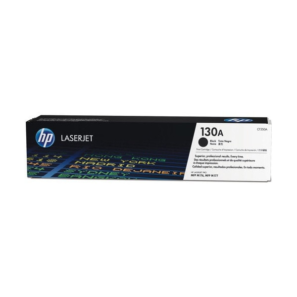 HP 130A Original Laser Toner Cartridge - Black Pack - 1300 Pages