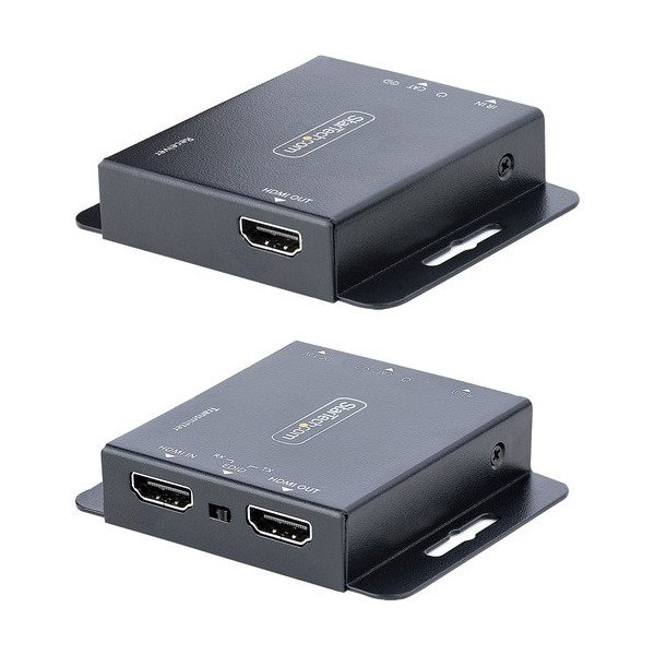 StarTech.com 4K HDMI Extender over CAT6/CAT5 Ethernet Cable, 4K 30Hz or 1080p 60Hz Video Extender