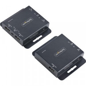 StarTech.com 4K HDMI Extender over CAT6/CAT5 Ethernet Cable, 4K 30Hz or 1080p 60Hz Video Extender