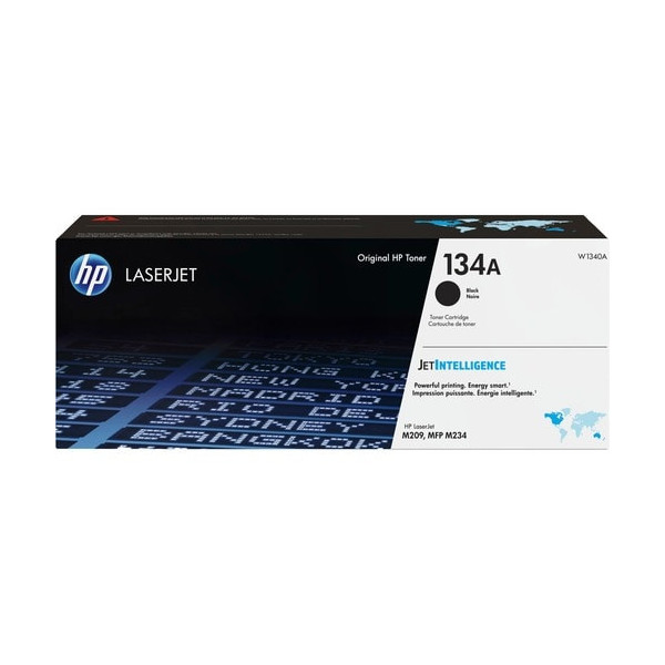 HP 134A Original Laser Toner Cartridge - Black Pack - 1100 Pages