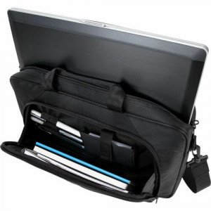 Targus Intellect TBT260 Carrying Case (Slipcase) for 14" Notebook - Black - Nylon Body - Shoulder Strap, Handle