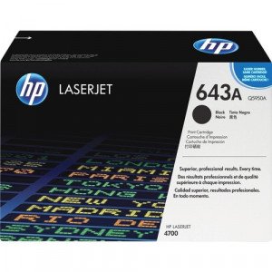 HP Inc. HP 643A (Q5950A) Original Laser Toner Cartridge -Q5950A