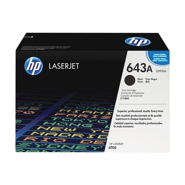 HP Inc. HP 643A (Q5950A) Original Laser Toner Cartridge