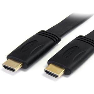 StarTech.com 15 ft Flat High Speed HDMI Cable with Ethernet - Ultra HD 4k x 2k HDMI Cable - HDMI to HDMI M/M