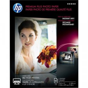 HP Inc. HP Premium Plus 11.5 mil Photo Paper -CR664A