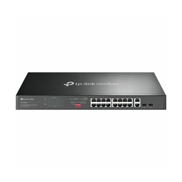 OMADA 18-PORT GIGABIT RACKMOUNT SWITCH W/16PORT 250W POE PWR