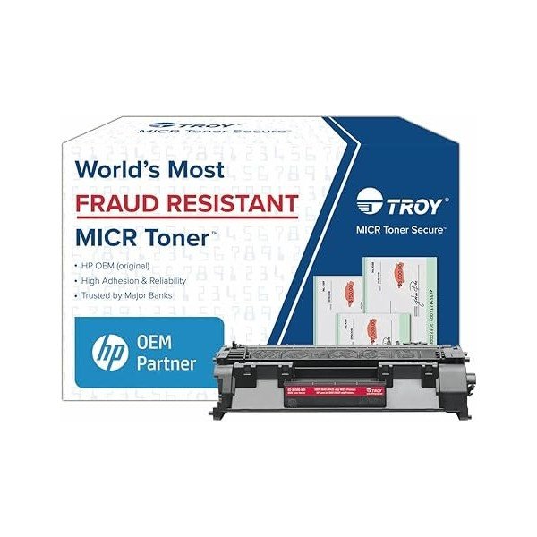 TROY CF280A M401 MICR TONER SECURE CARTRIDGE 2700 PG YLD