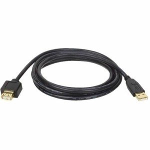 6FT USB2.0 A/A M/F GOLD EXTENSION CABLE