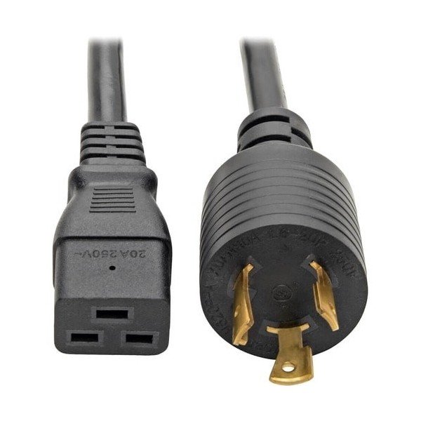 12FT HEAVY DUTY POWER CORD ADAPTER 12AWG 20A 250V C19 L6-20P