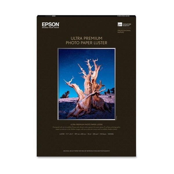 50SHT 11.7X16.5FT PREMIUM LUSTER PHOTO PAPER