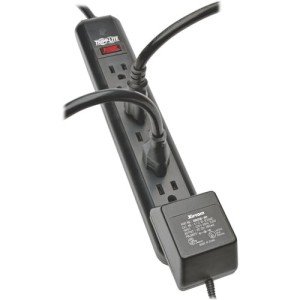 POWER STRIP 7OUT NEMA 5-15R AC 25FT CORD 5-15P BLACK HOUSING