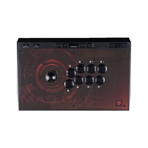 Mad Catz The Authentic EGO Arcade Fight Stick for PS4, Xbox One, Nintendo Switch and PC (Windows Direct and X-Input),Black