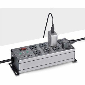 8-PORT INDUSTRIAL POWER STRIP - SURGE PROTECTION MOUNTABLE PDU