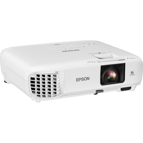 Epson V11H985020 PowerLite 119W WXGA Projector, 4000 Lumens, 3LCD Technology, HDMI/USB Connectivity
