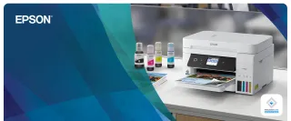 Epson WorkForce ST-C4100 Supertank Wireless Color Printer, Cartridge-Free, High-Volume Printing